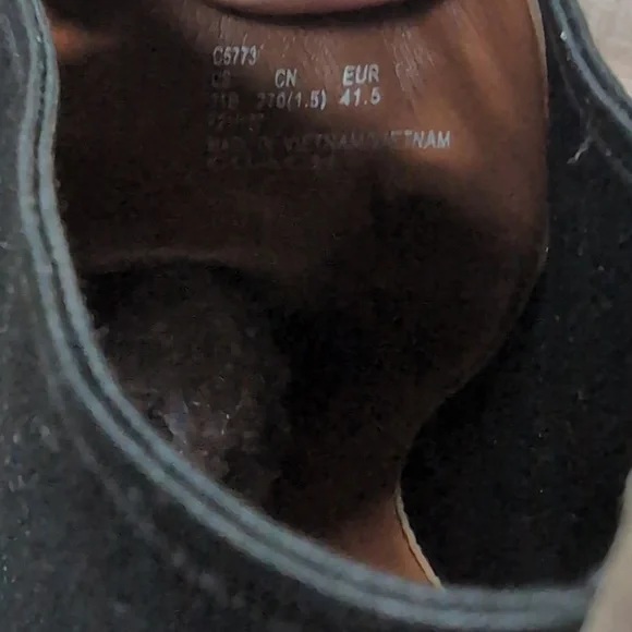 Coach White and Black Leather Boots - Picture 8 of 14